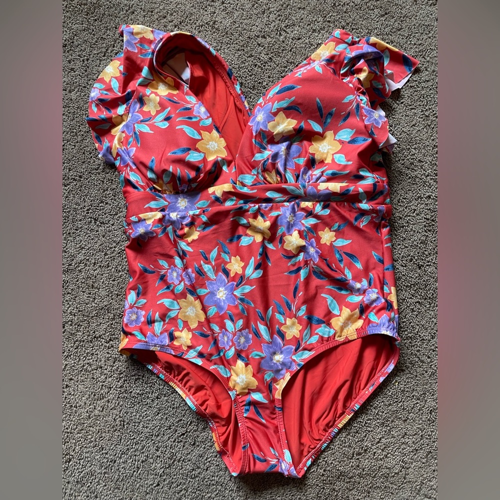 Floral swimsuit